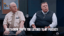 Youd Know That If You Listen To My Podcast Joel Mckinnon Miller GIF - Youd Know That If You Listen To My Podcast Joel Mckinnon Miller Scully GIFs
