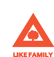 Like Family Abarca Sticker - Like Family Abarca Triangle Stickers