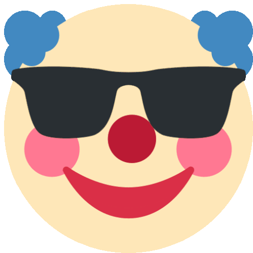 Clown Epic Sticker - Clown Epic Sunglasses - Discover & Share GIFs