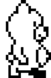 monokuma danganronpa 8bits pixel art bear