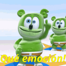 Gominola Osito Emoción Ejercicio GIF - Gummy Bear Excited Exercise GIFs