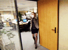 The Office Pam Beesly GIF - The Office Pam Beesly Finger Guns GIFs