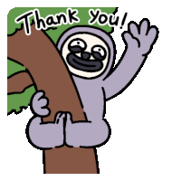 Folded Hands Thank You Sticker - Folded Hands Thank You Thanking Stickers