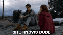 She Knows Dude Mom Hot Soup And Shingles GIF - She Knows Dude Mom Hot Soup And Shingles She Knew GIFs