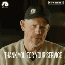 Thank You For Your Service Ron Howard GIF - Thank You For Your Service Ron Howard 68whiskey GIFs