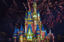 Disney World Tinker Bell GIF - Disney World Tinker Bell Fireworks GIFs