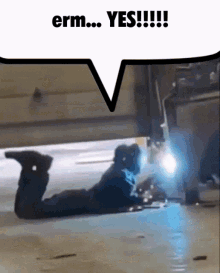 Erm Want To Gaming GIF - Erm Want To Gaming Welder GIFs