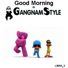Good Morning Dancing GIF - Good Morning Dancing Gangnam Style GIFs