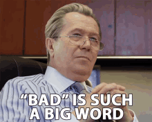 Bad Is Such A Big Word Hands Crossed GIF - Bad Is Such A Big Word Bad Big Word GIFs