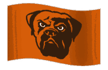 cleveland browns angry bulldog cleveland browns bulldog cleveland browns flag