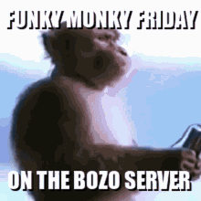 Funky Monkey Friday Bozo GIF - Funky Monkey Friday Bozo GIFs