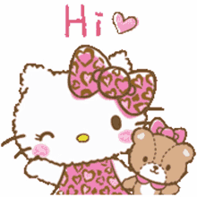hello kitty hi hello wave sweet hello kitty hi hello wave sweet