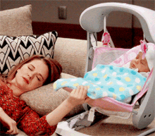 Greys Anatomy April Kepner GIF - Greys Anatomy April Kepner Sleeping GIFs