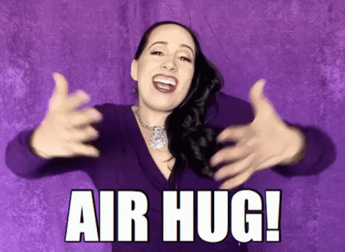 The perfect Hug Hugs Air Hug Animated GIF for your conversation. 