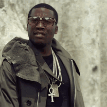 Staring Meek Mill GIF - Staring Meek Mill I Dont Know Song GIFs