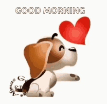 Good Morning Blow Kiss GIF - Good Morning Blow Kiss Puppy GIFs