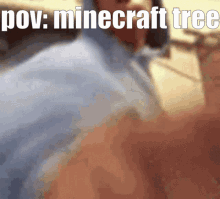 Minecraft Tree GIF - Minecraft Tree Pov GIFs