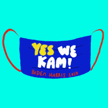 Yes We Kam Mask GIF - Yes We Kam Mask Biden Harris2020 GIFs