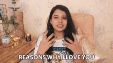Reasons Why I Love You Ayushi Singh GIF - Reasons Why I Love You Ayushi Singh Creations To Inspire GIFs