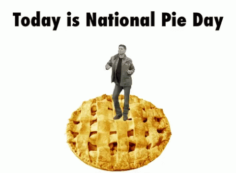 Today Is National Pie Day Jensen Ackles GIF - Today Is National Pie Day Jen...