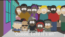 Oh Lord Its On Southpark GIF - Oh Lord Its On Southpark Dance Off GIFs