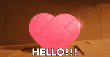 Hello Hi GIF - Hello Hi Heart GIFs