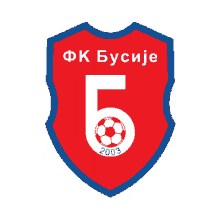 fk busije busije football logo soccer team