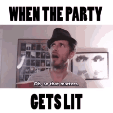 Party Fedora Hat GIF - Party Fedora Hat Sarcasm GIFs