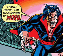 Stand Back Im Beginning To Morb Morbius GIF - Stand Back Im Beginning To Morb Morbius Comics GIFs