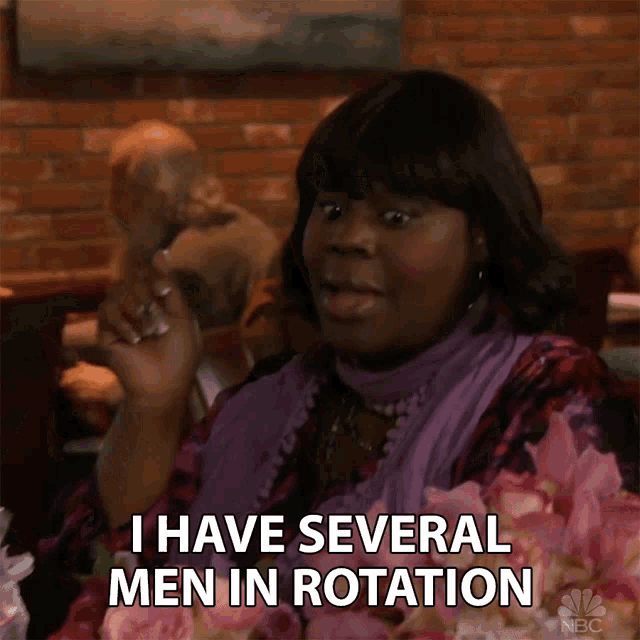 I Have Several Men In Rotation I Have Options GIF - I Have Several Men In Rotation I Have Options Lineup GIFs