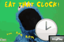 Clock Eat GIF - Clock Eat Time GIFs