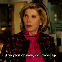 The Year Of Living Dangerously Diane Lockhart GIF - The Year Of Living Dangerously Diane Lockhart The Good Fight GIFs