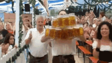 27 Mugs Of Beer! GIF - German Happy Hour GIFs