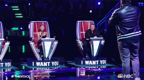 Standing Ovation The Voice GIF - Standing Ovation The Voice Impressed GIFs