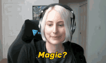 Annie Sardelis Magic GIF - Annie Sardelis Magic How Bout A Game Of Magic GIFs
