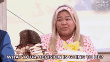 what your decision is going to be the great canadian baking show gcbs what you decide whats your decision