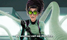 My Enemies Call Me Doc Ock Dr Octopus GIF - My Enemies Call Me Doc Ock Dr Octopus Spiderman Into The Spiderverse GIFs