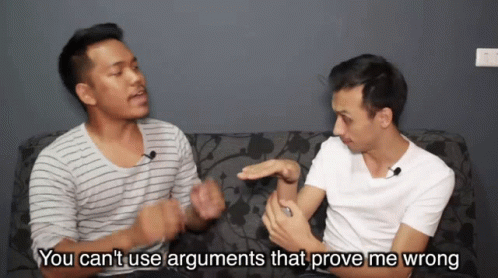 Wrong arguments