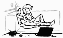 Couple Cuddle GIF - Couple Cuddle Couch GIFs