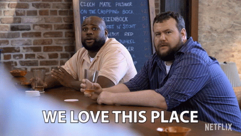 We Love This Place Brews Brothers GIF - We Love This Place Brews Brothers This Is Our Favorite Place GIFs