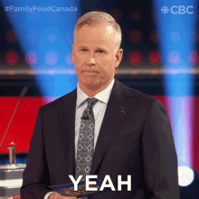 Yeah Gerry Dee GIF - Yeah Gerry Dee Family Feud Canada GIFs