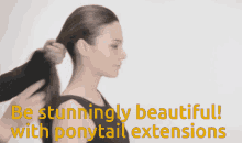 Bangs Ponytail GIF - Bangs Ponytail Ponytail Hairstyle GIFs