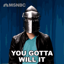 You Gotta Will It Into Existence Msnbc GIF - You Gotta Will It Into Existence Msnbc Make It Happen GIFs