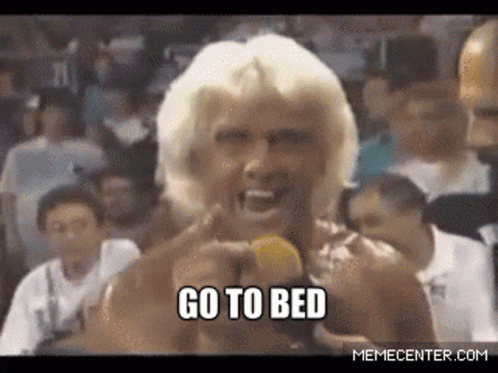 Ric Flair Go To Bed GIF - Ric Flair Go To Bed Wcw - Descubre & Comparte...