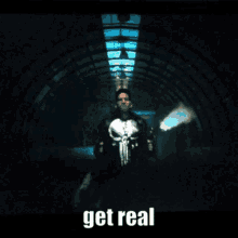 Get Real Punisher GIF - Get Real Punisher Frank Castle GIFs