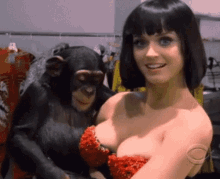 Excited Monkey GIF - Excited Monkey Cleavage GIFs