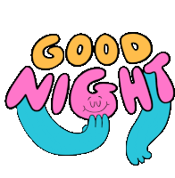 Good Night In Asl Sticker - Kiss Fist Asl Good Night Gn Stickers