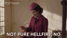 Not Pure Hellfire Appalled GIF - Not Pure Hellfire No Appalled GIFs