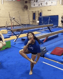 Gymnastics Group GIF - Gymnastics Group Fail GIFs