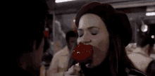 this is us rebecca pearson candy apple eating mandy moore